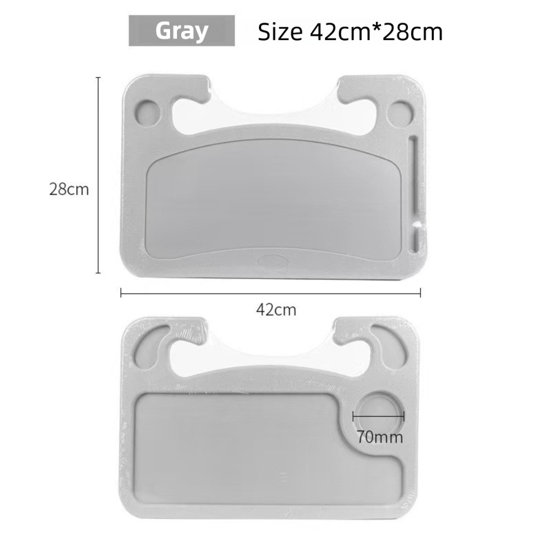 Multi-functional car steering wheel tray 42x28cm — view 4