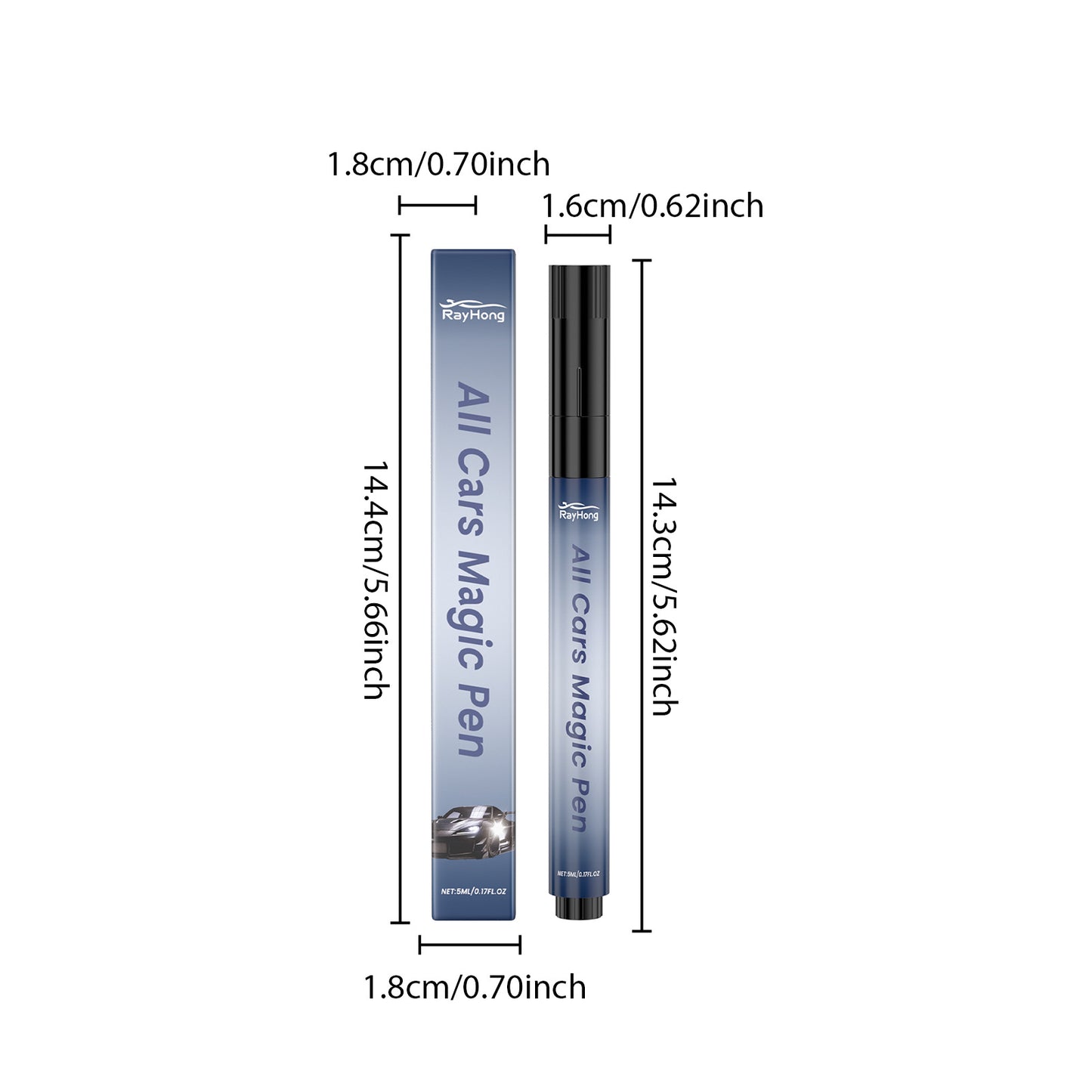 3-pack car scratch repair pen 5ml — view 9