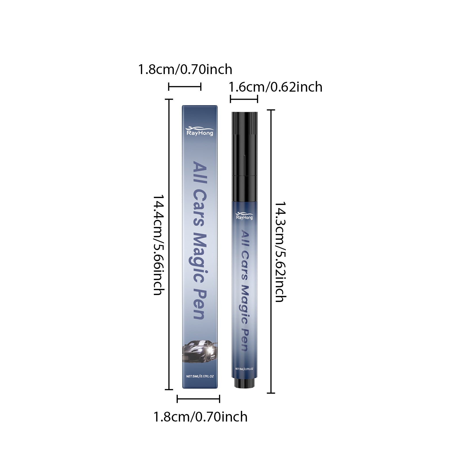 3-pack car scratch repair pen 5ml — view 9