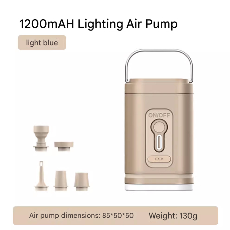 Mini 3-in-1 camping air pump and lantern — view 3