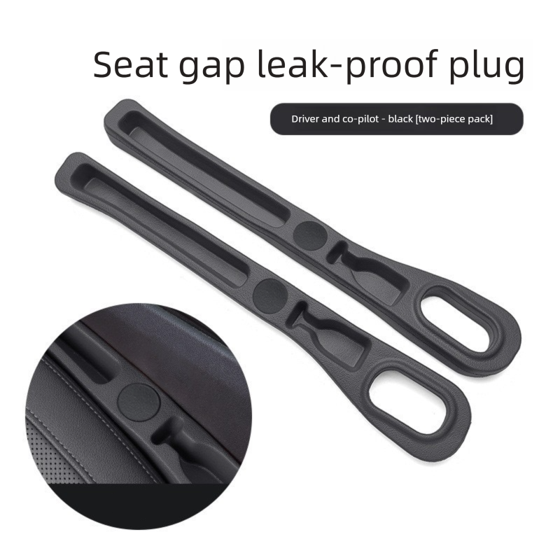 Car seat gap filler strip with storage slot — view 10