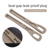 Car seat gap filler strip with storage slot — view 8
