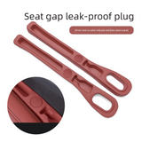 Car seat gap filler strip with storage slot — view 3