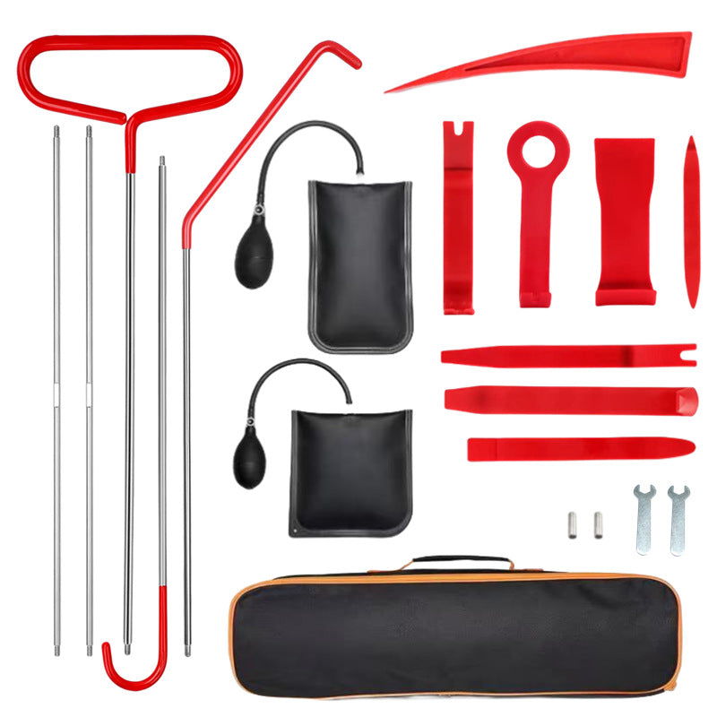Car dent repair and interior removal tool set — view 12