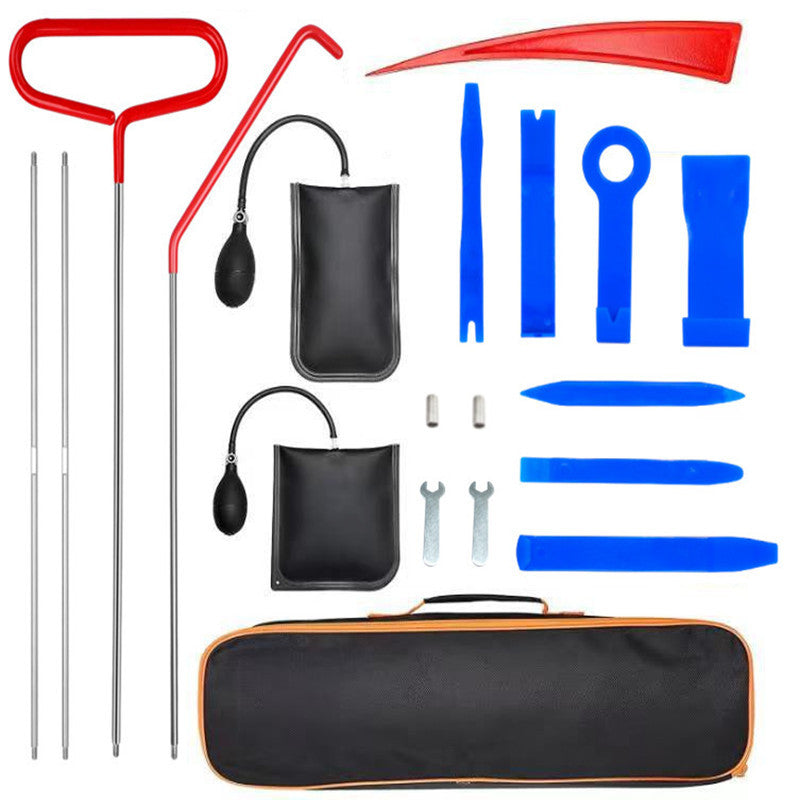 Car dent repair and interior removal tool set — view 11