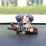 Cute couple car dashboard ornament — view 10