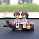 Cute couple car dashboard ornament — view 8