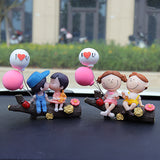 Cute couple car dashboard ornament — view 4