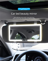 Car visor vanity mirror dual colour LED — view 4