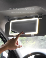 Car visor vanity mirror dual colour LED — view 5