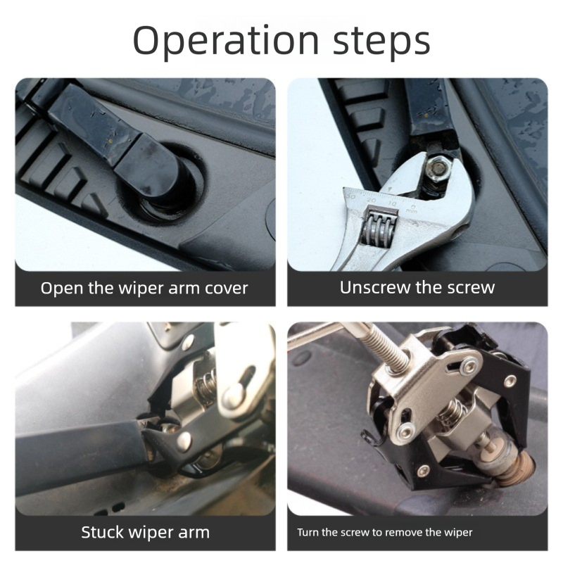 Heavy duty car wiper arm puller 9-30mm — view 5