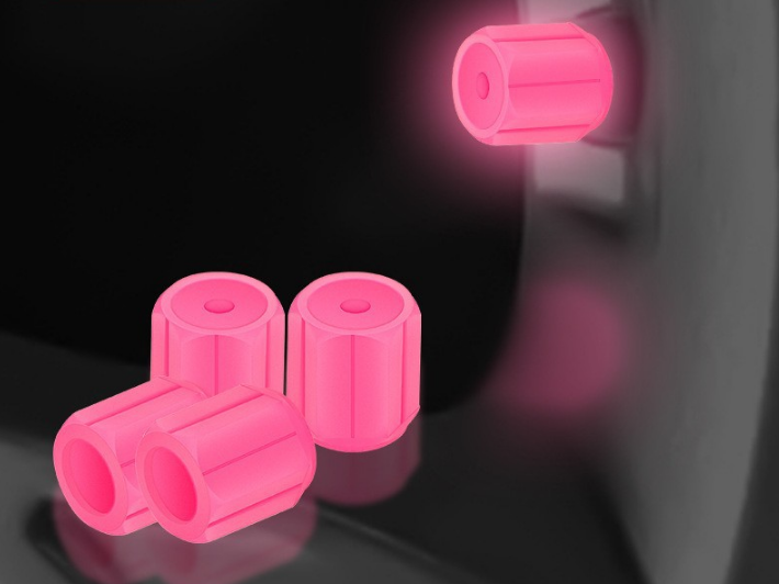 Luminous tyre valve caps glow in the dark 2x4 — view 12