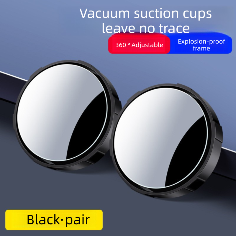 2pcs car blind spot convex mirrors 360 adjustable — view 13