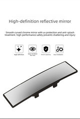 Panoramic wide angle clip-on rear view mirror 28.5cm — view 6