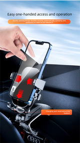 Universal dashboard car phone holder 360 clip — view 6