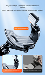 Universal dashboard car phone holder 360 clip — view 8