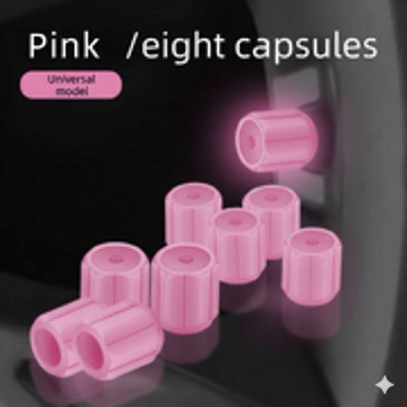 8 pcs luminous glow tyre valve caps — view 10
