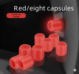 8 pcs luminous glow tyre valve caps — view 9
