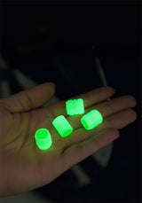8 pcs luminous glow tyre valve caps — view 5