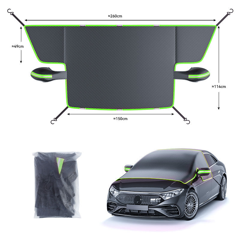 Magnetic car windscreen protector 6 magnets — view 2