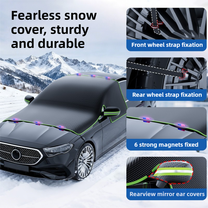 Magnetic car windscreen protector 6 magnets — view 4