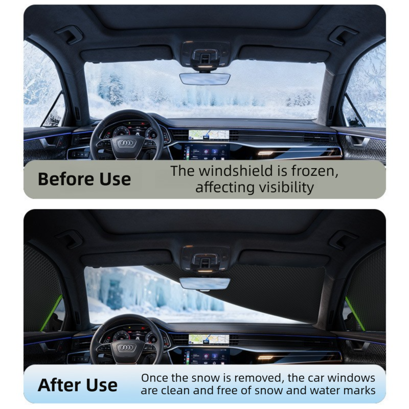 Magnetic car windscreen protector 6 magnets — view 5
