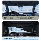 Magnetic car windscreen protector 6 magnets — view 5