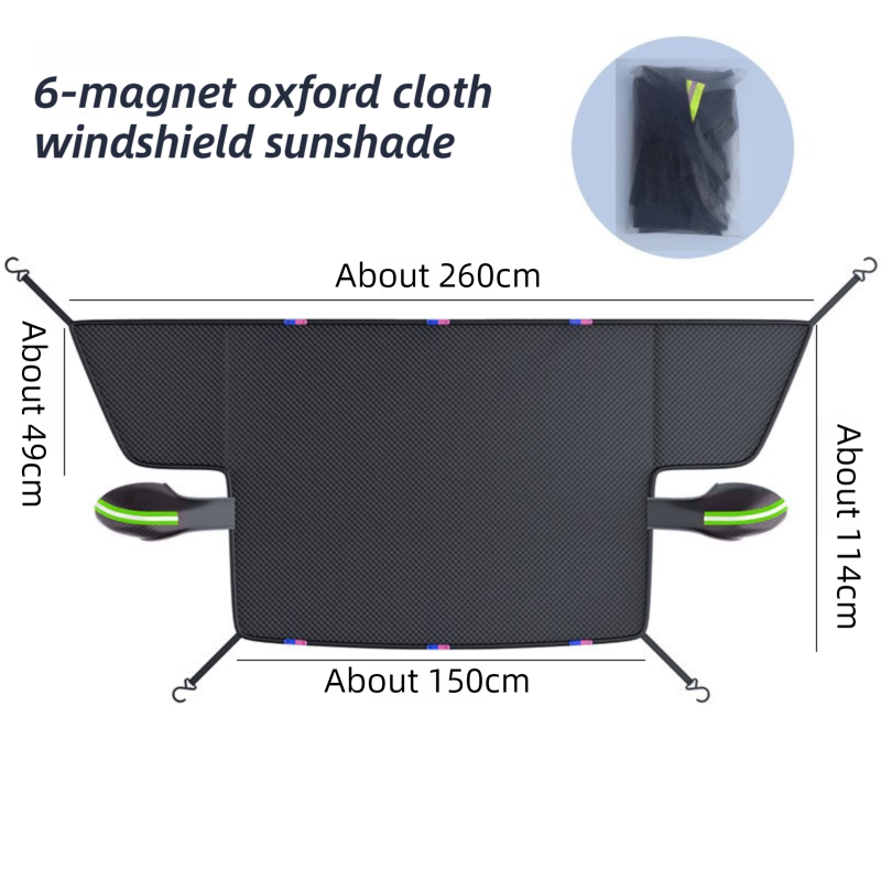 Extra-large 253cm car windscreen protector — view 7