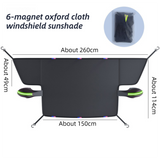 Extra-large 253cm car windscreen protector — view 7