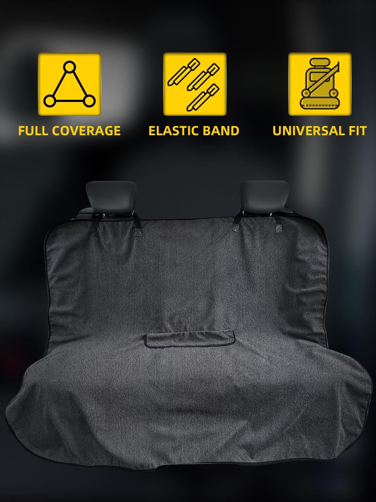 Universal waterproof towel back seat cover — view 3