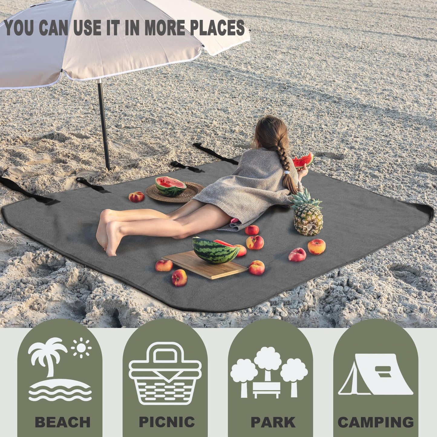 Universal waterproof towel back seat cover — view 4