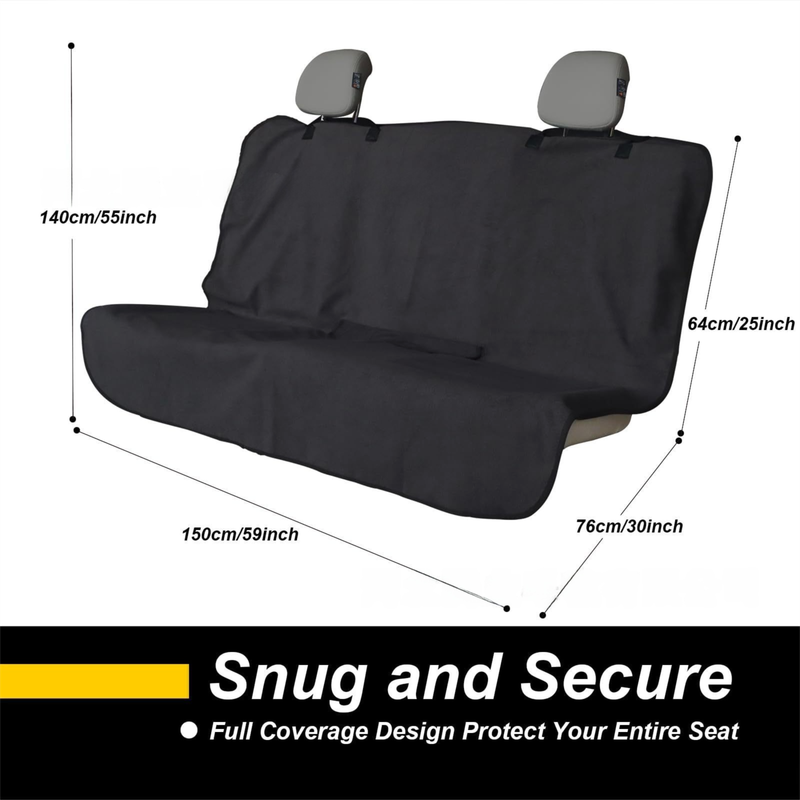Universal waterproof towel back seat cover — view 8