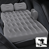 Grey Multi-Chamber Car Inflatable Air Mattress — view 2