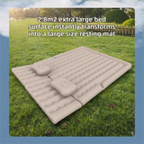 Multi-Chamber Car Inflatable Air Mattress with — view 4