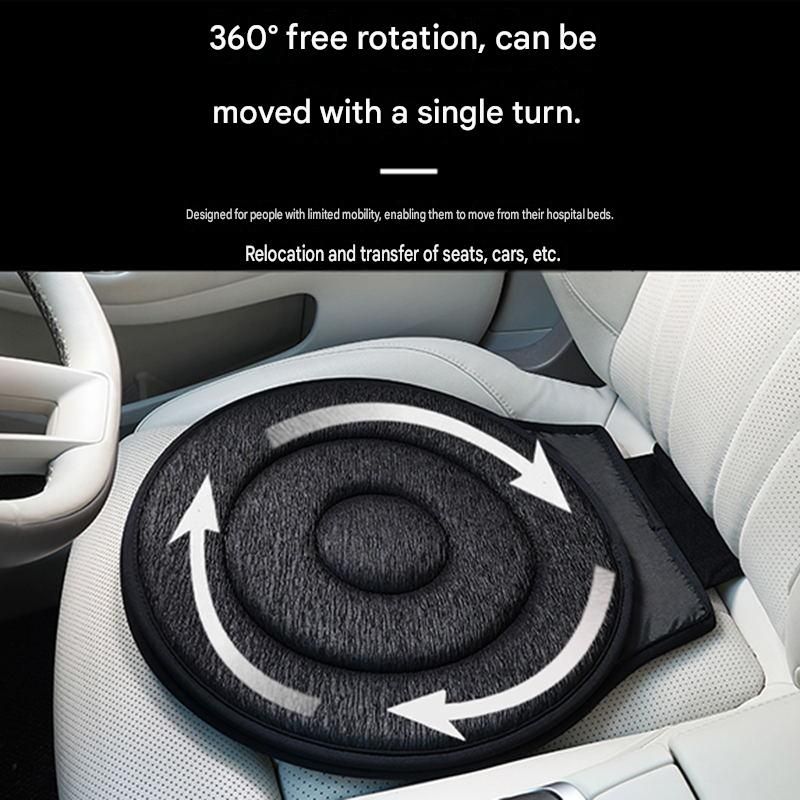 360-degree swivel car seat cushion — view 3
