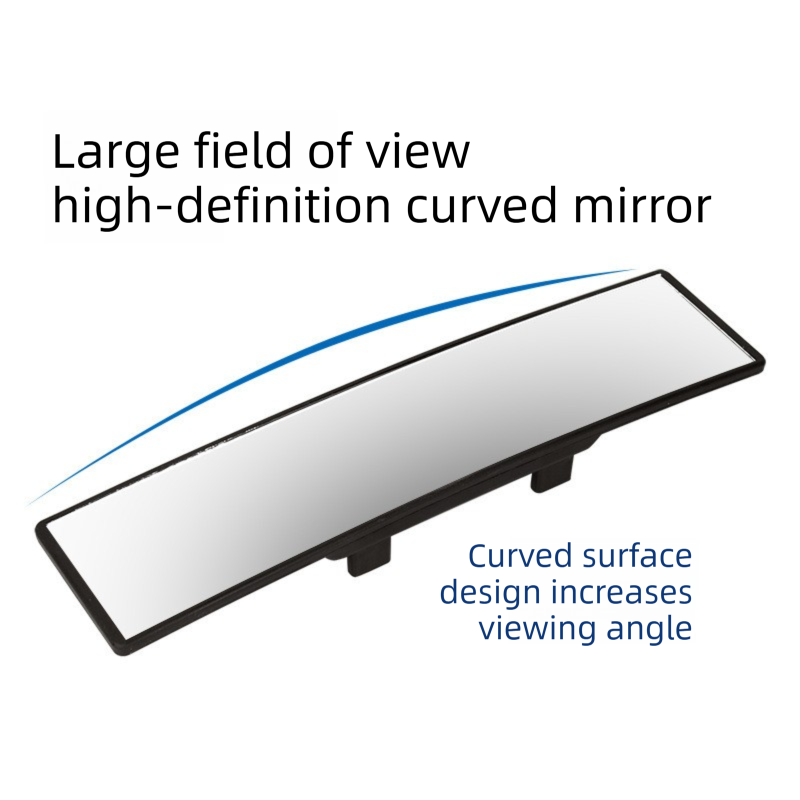 Wide-view curved interior rearview mirror — view 6