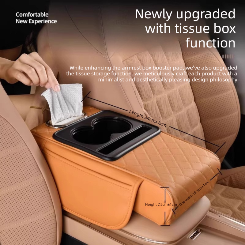Car armrest box raiser pad 4-in-1 — view 4