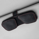 Car visor sunglasses holder — view 11