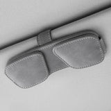 Car visor sunglasses holder — view 2