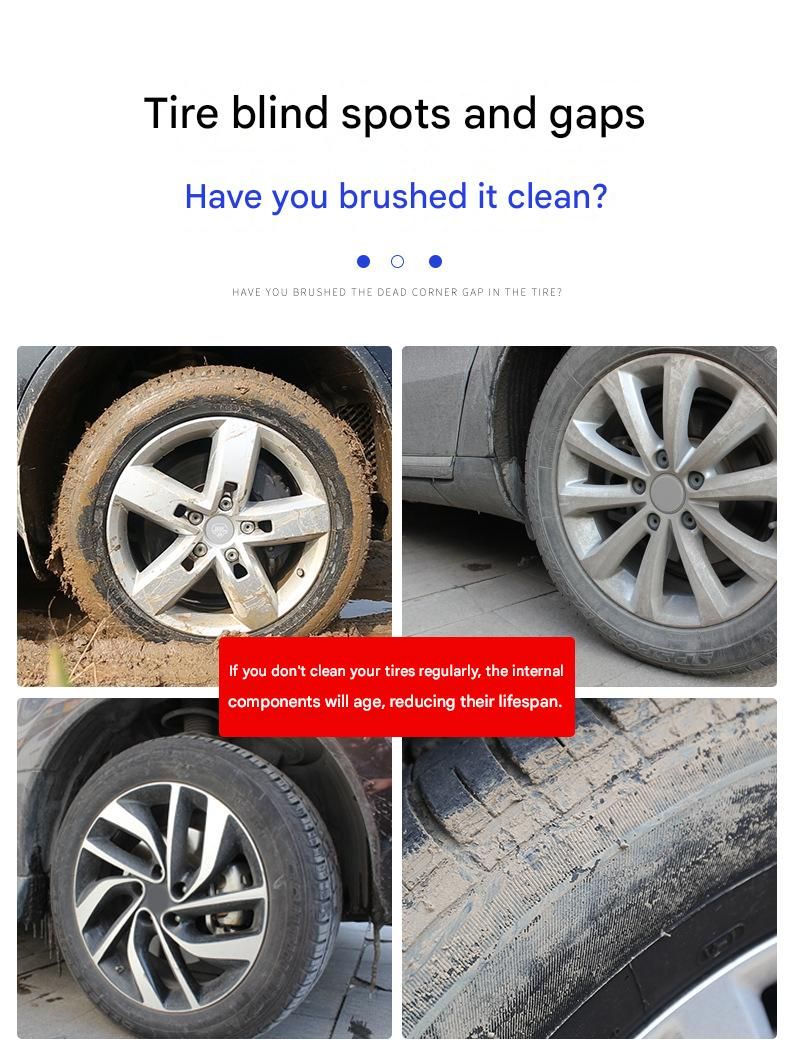 3-piece Car Tyre and Wheel Rim Cleaning — view 4