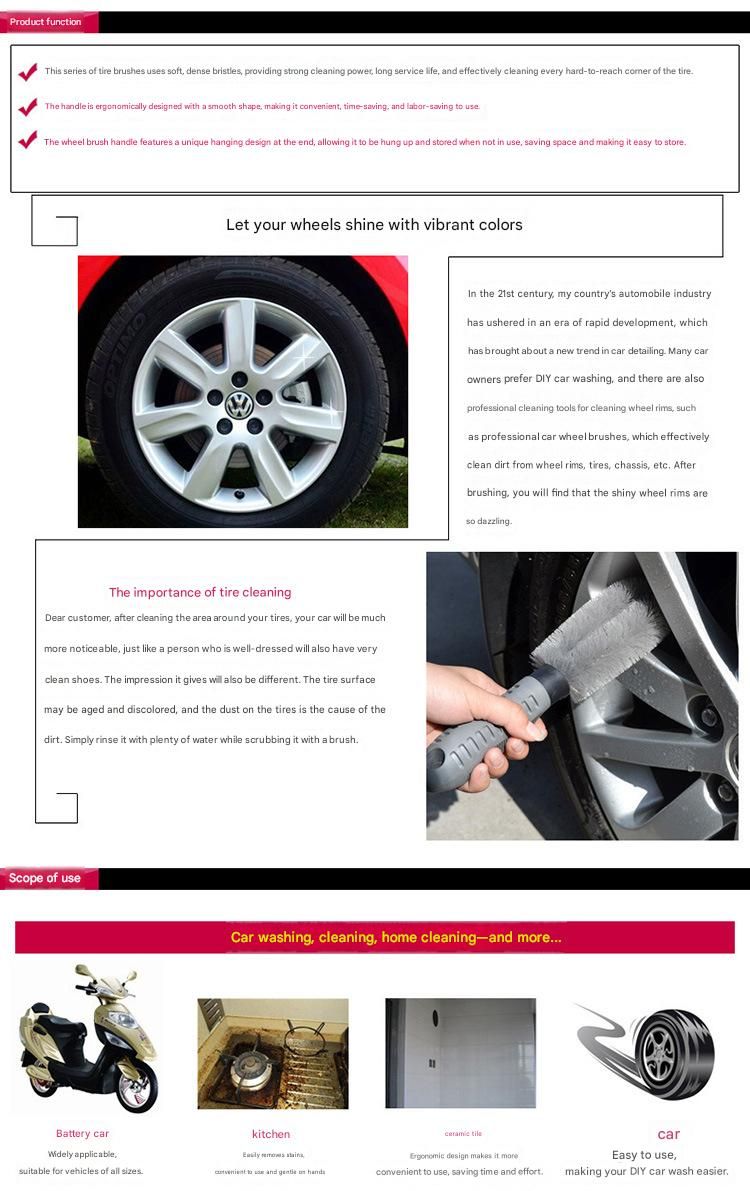 3-piece Car Tyre and Wheel Rim Cleaning — view 13