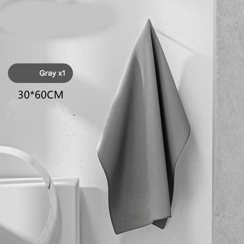Grey Coral Fleece & Suede Microfiber Cloth — view 13