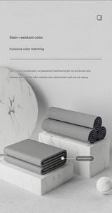 Grey Coral Fleece & Suede Microfiber Cloth — view 12