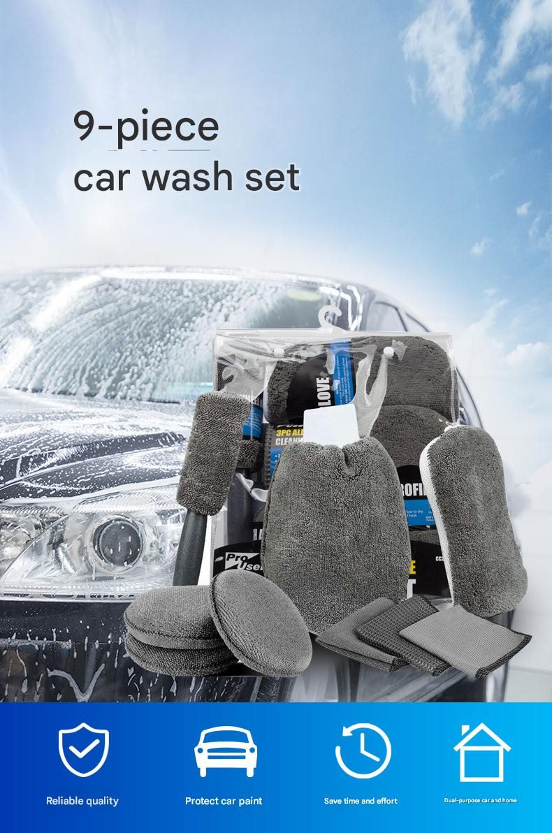9-Piece Car Cleaning Kit — view 3