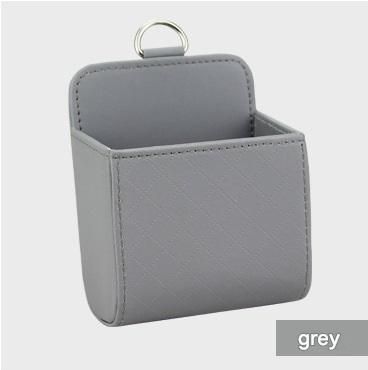 Leather Car Air Vent Storage Bag — view 2