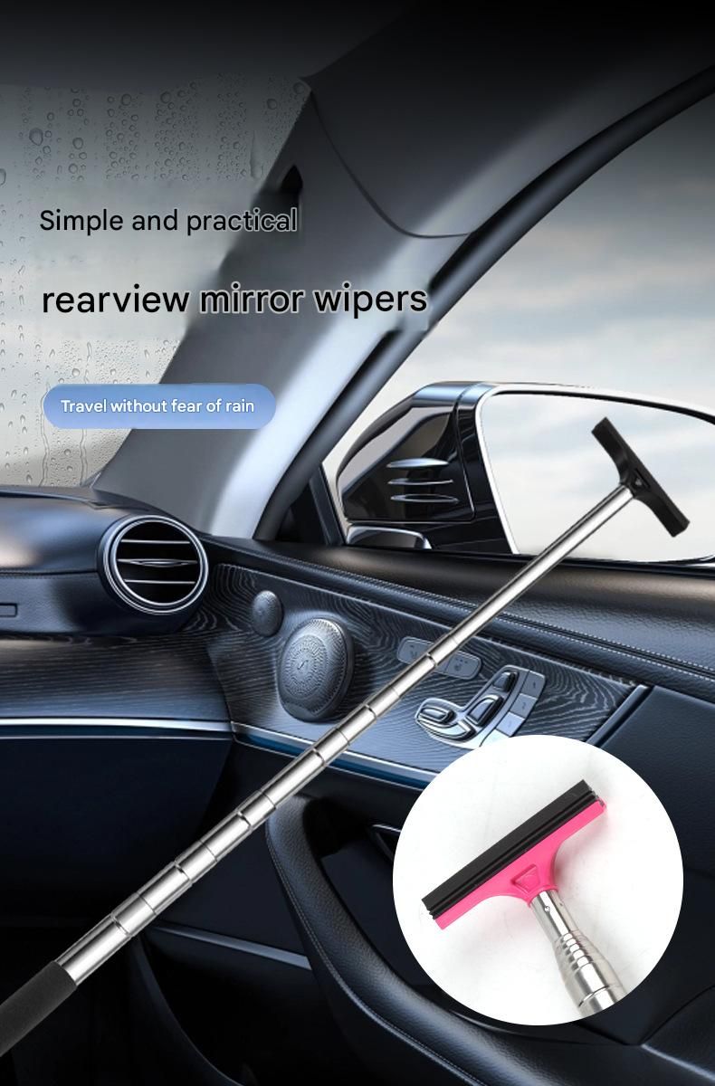 Telescopic Car Mirror Wiper — view 3