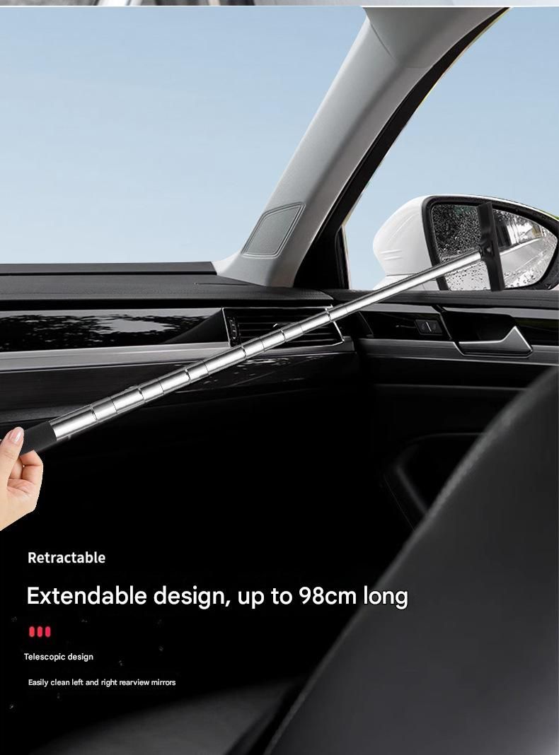 Telescopic Car Mirror Wiper — view 5