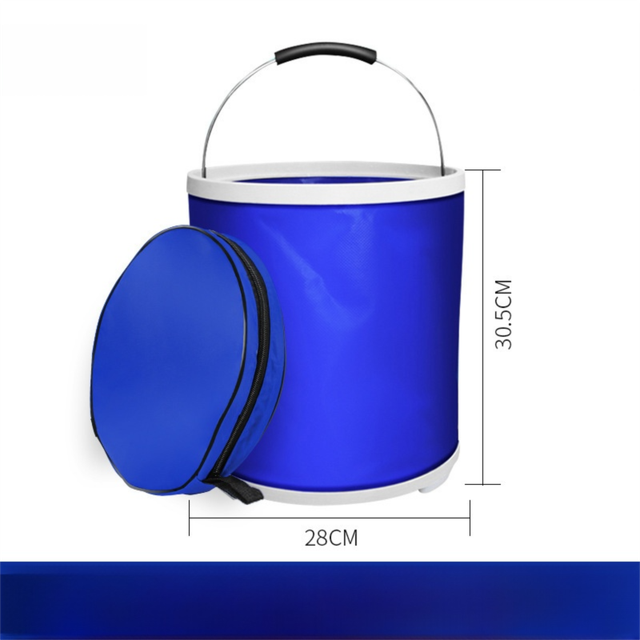 Foldable Oxford Fabric Car Wash Bucket — view 3