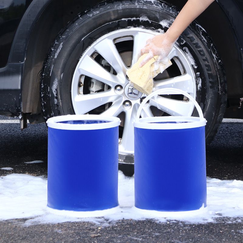 Foldable Oxford Fabric Car Wash Bucket — view 8