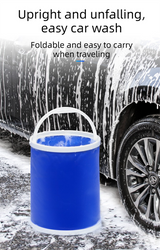 Blue Microfiber Car Cleaning Towel and 20L — view 4